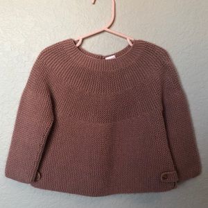 Zara Basic Cable Knit Sweater
